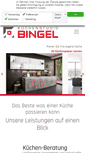 Mobile Screenshot of kuechenstudio-bingel.de